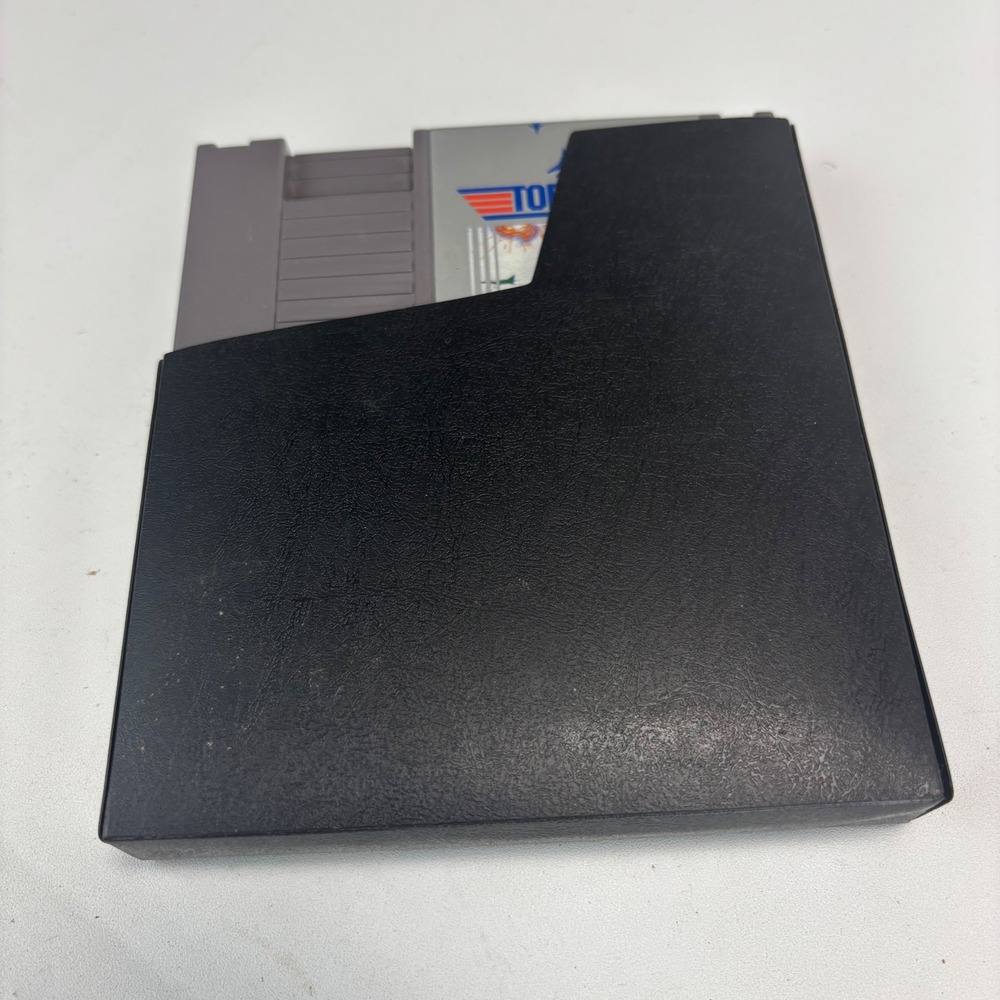 Nintendo Top Gun Video‎ Game NES Gray Konami Flight Simulator Retro Action Cart
